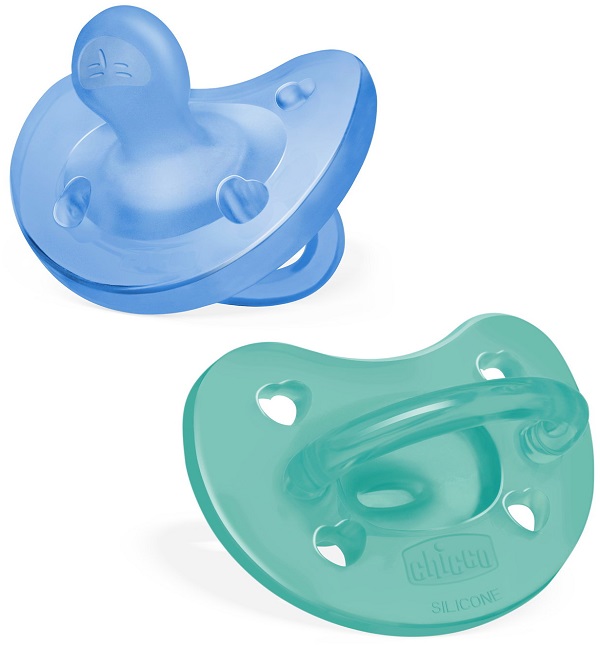 CHICCO GOMMOTTO SILICONE AZZURRO 16-36 MESI 2 PEZZI - Farmapre