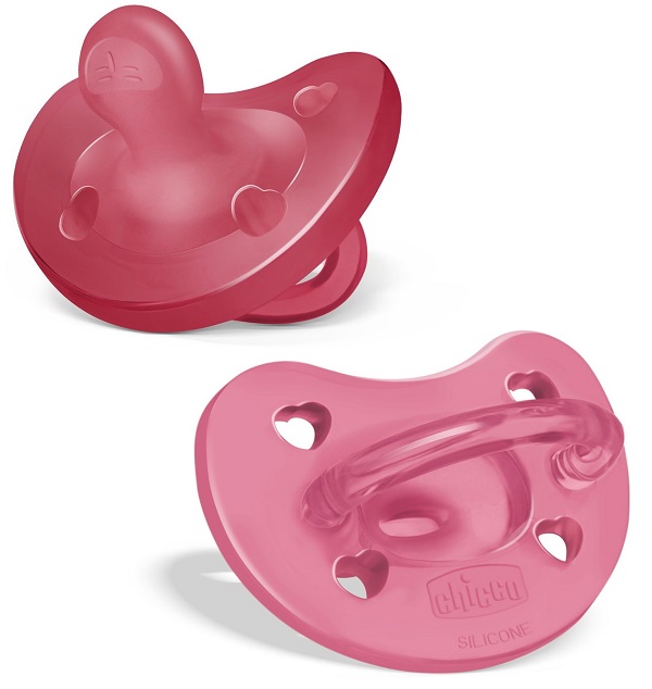CHICCO GOMMOTTO SILICONE ROSA 16-36 MESI 2 PEZZI - Farmapre