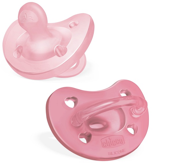 CHICCO GOMMOTTO SILICONE ROSA 6-16 MESI 2 PEZZI - Farmapre