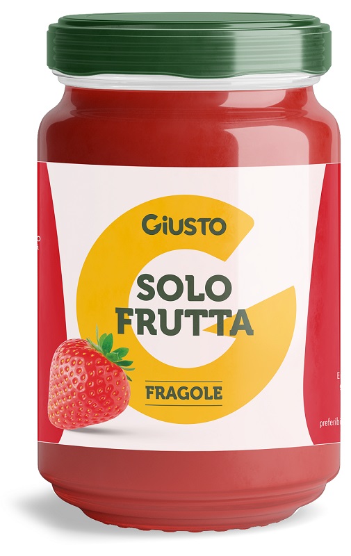 GIUSTO SOLO FRUTTA CONFETTURA FRAGOLE 220 G - Farmapre