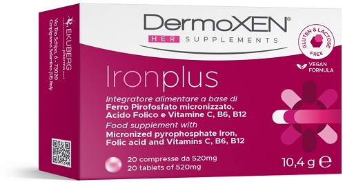 DERMOXEN IRONPLUS 20 COMPRESSE - Farmapre