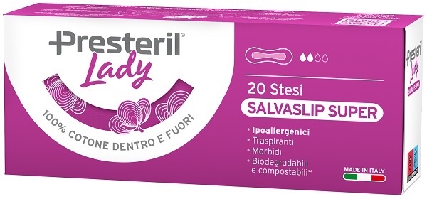 LADY PRESTERIL SALVASLIP SUPER STESI 20 PEZZI - Farmapre