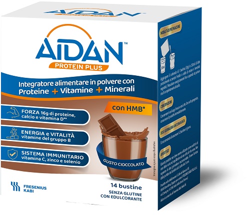 AIDAN PROTEIN PLUS CIOCCOLATO 14 BUSTINE - Farmapre