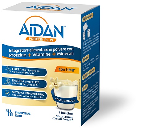 AIDAN PROTEIN PLUS VANIGLIA 7 BUSTINE - Farmapre