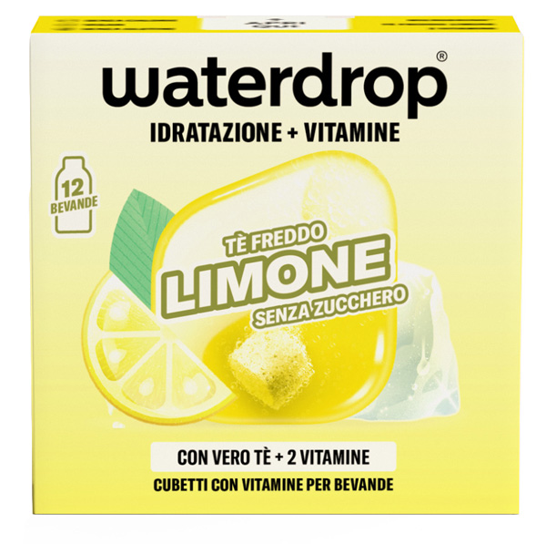 WATERDROP ICE TEA LIMONE 12 CUBETTI - Farmapre