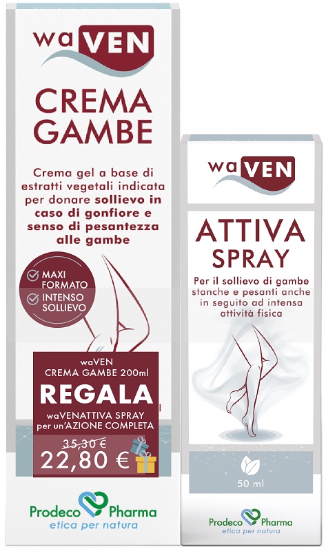 WAVEN CREMA GAMBE 200 ML - Farmapre
