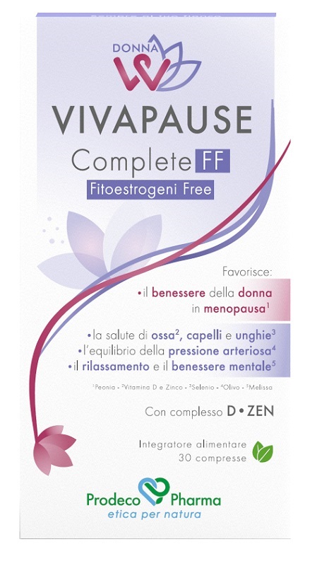 DONNAW VIVAPAUSE COMPLETE FF 30 COMPRESSE - Farmapre