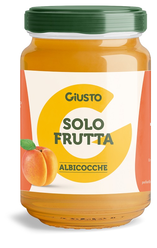 GIUSTO SOLO FRUTTA CONFETTURA ALBICOCCHE 220 G - Farmapre