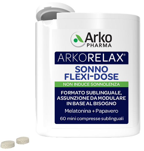 ARKORELAX SONNO FLEXI DOSE 60 MINI COMPRESSE - Farmapre