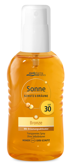MEDIPHARMA SOLARE ATTIVATORE BRONZE SPF30 200 ML - Farmapre