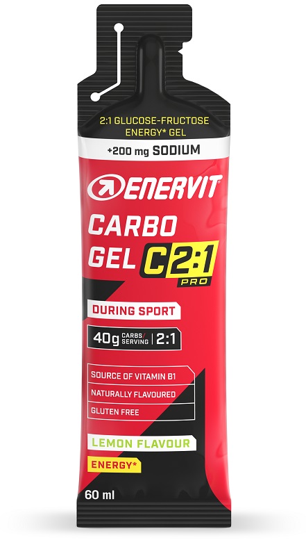 ENERVIT C2 1 PRO CARBO GEL LEMON CON SODIO 60 ML - Farmapre