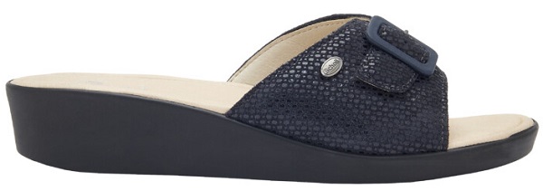 MANGO PRINTED SUEDE W NAVY BLUE 39 - Farmapre