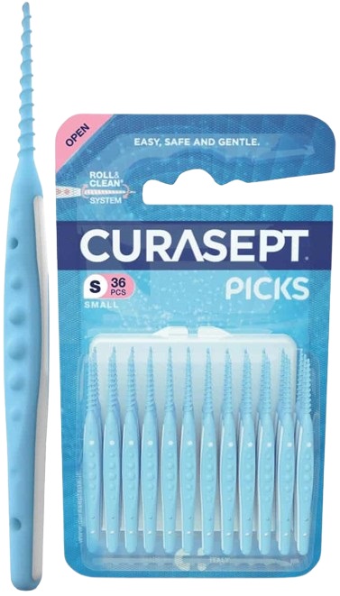 CURASEPT PICKS SMALL 36 PEZZI - Farmapre