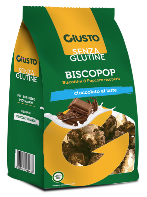 GIUSTO SENZA GLUTINE BISCOPOP NEW 80 G - Farmapre