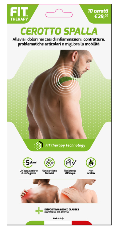 FIT THERAPY CEROTTO SPALLA 10 PEZZI - Farmapre