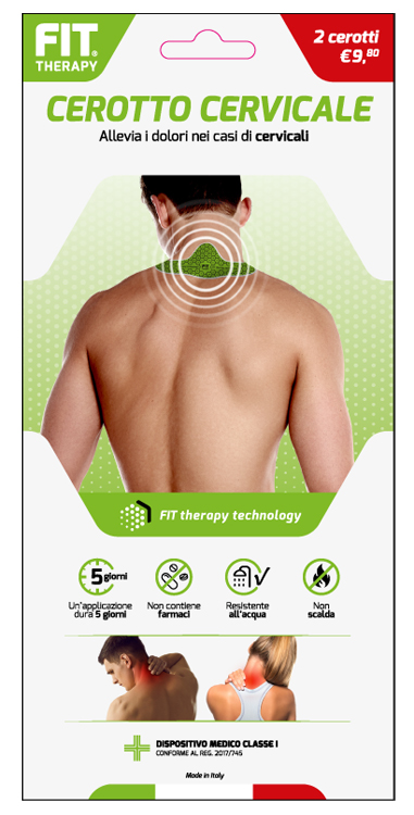 FIT THERAPY CEROTTO CERVICALE 2 PEZZI - Farmapre