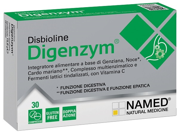 DISBIOLINE DIGENZYM AB 30 COMPRESSE - Farmapre