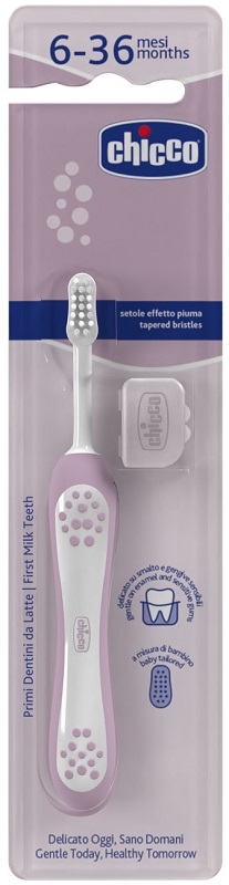 CHICCO SPAZZOLINO 6 MESI+ ROSA - Farmapre