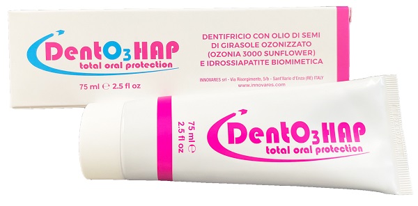 DENTO3 HAP DENTIFRICIO OZONO E IDROSSIAPATITE 75 ML - Farmapre