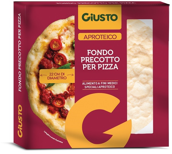 GIUSTO APROTEICO FONDO PIZZA 200 G - Farmapre