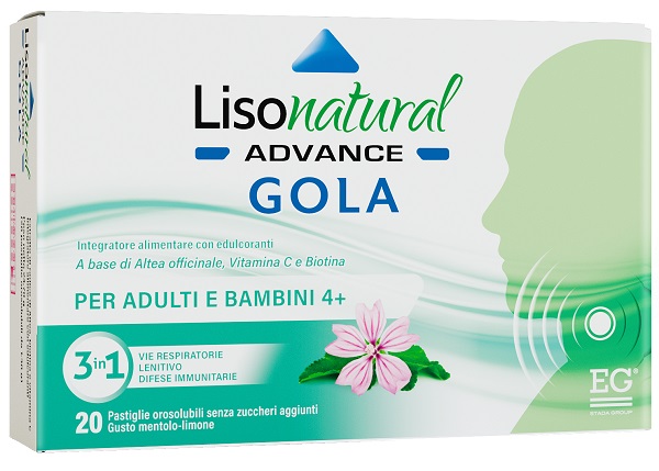 LISONATURAL ADVANCE GOLA 20 PASTIGLIE - Farmapre