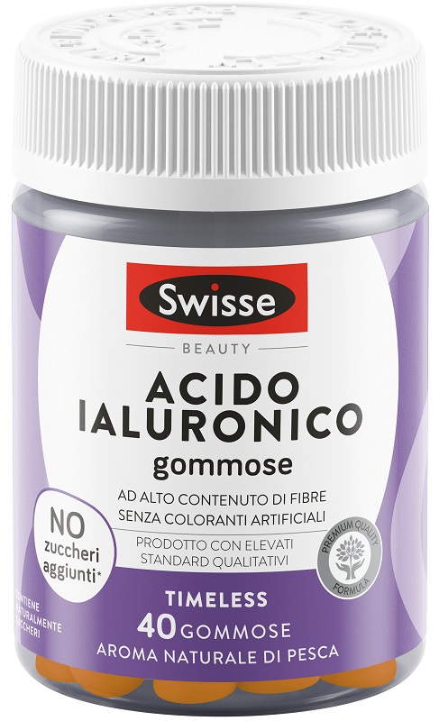 SWISSE ACIDO IALURONICO 40 GOMMOSE - Farmapre