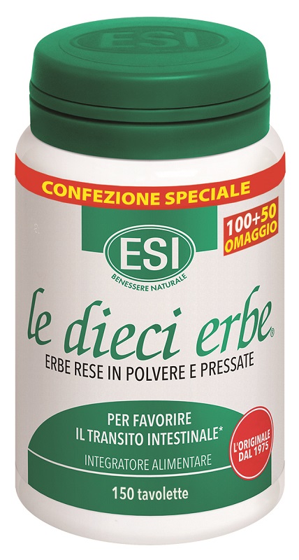 ESI LE DIECI ERBE 100 TAVOLETTE + 50 TAVOLETTE OMAGGIO - Farmapre