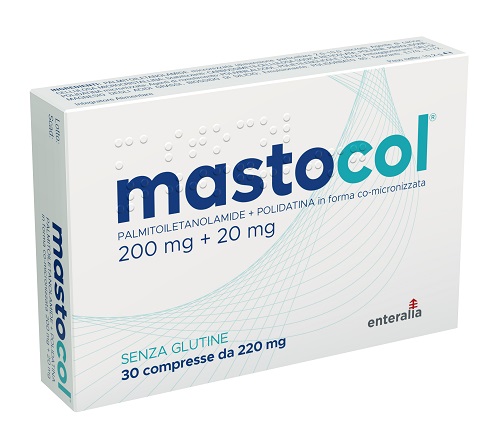 MASTOCOL 30 PALMITOILETANOLAMIDE 200 MG + POLIDATINA FORMA CO MICRONIZZATA 20 MG 30 COMPRESSE - Farmapre