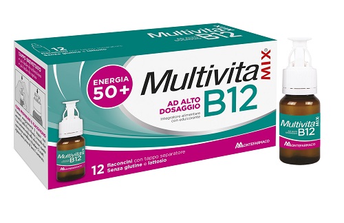 MULTIVITAMIX B12 12 FLACONCINI - Farmapre