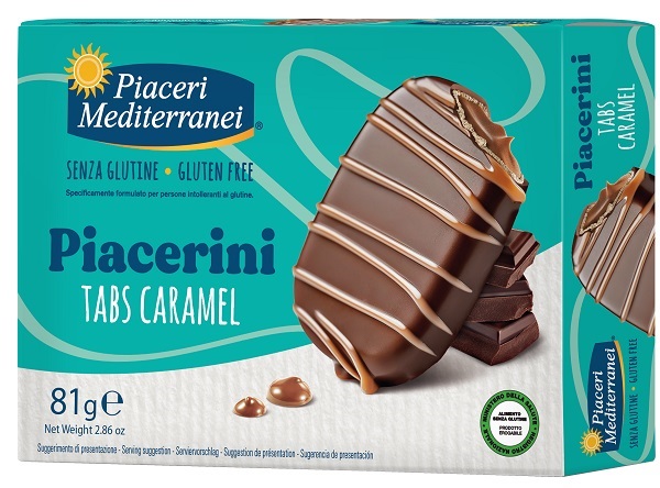 PIACERI MEDITERRANEI PIACERINI TABS CARAMEL 81 G - Farmapre