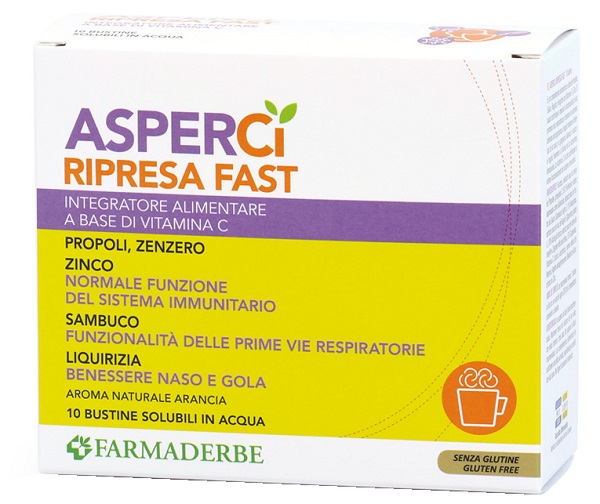 ASPER CI RIPRESA FAST 10 BUSTINE 5 G - Farmapre