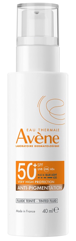 EAU THERMALE AVENE SOLARE FLUIDO COL ANTIMACCHIE SPF 50+ 40 ML - Farmapre