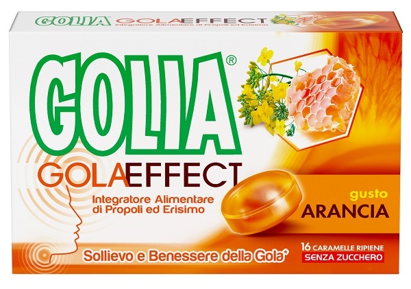GOLIA GOLA EFFECT ARANCIA 16 CARAMELLE RIPIENE - Farmapre