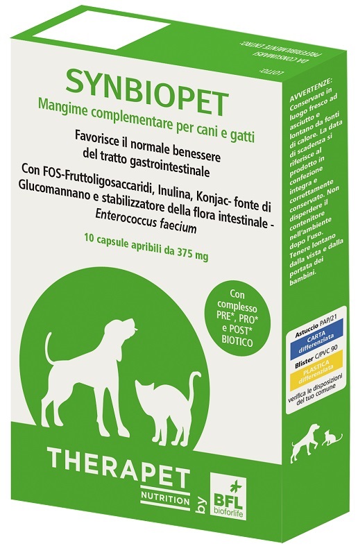 SYNBIOPET THERAPET 10 CAPSULE - Farmapre