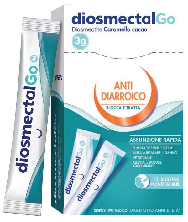 DIOSMECTALGO CARAMELLO CACAO 12 STICK - Farmapre