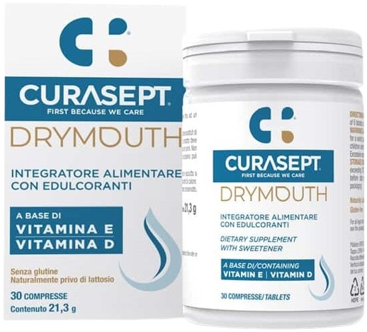 CURASEPT DRYMOUTH 30 COMPRESSE - Farmapre