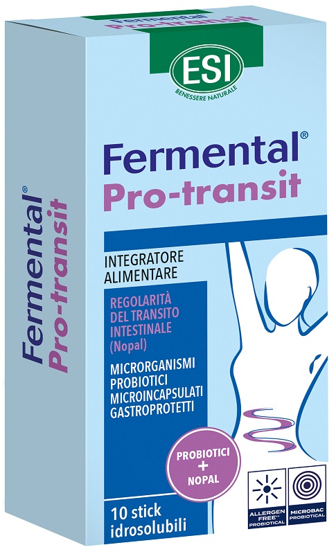 ESI FERMENTAL PRO TRANSIT 10 STICK IDROSOLUBILI - Farmapre