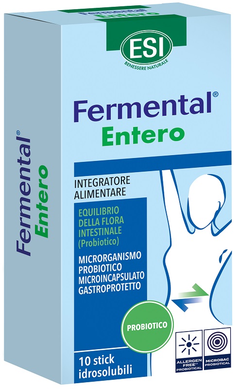 ESI FERMENTAL ENTERO 10 STICK IDROSOLUBILI - Farmapre