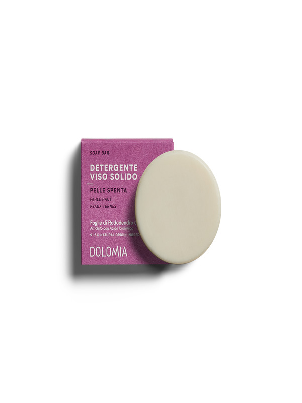 DOLOMIA SKINCARE PHYTO DEFENCE + NATALE 24 DETERGENTE VISO SOLIDO PELLE SPENTA ROSA - Farmapre