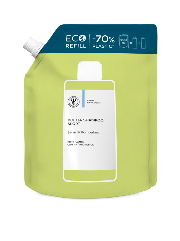 LFP DOCCIASPORT POMPELMO ECO REFILL 600 ML - Farmapre