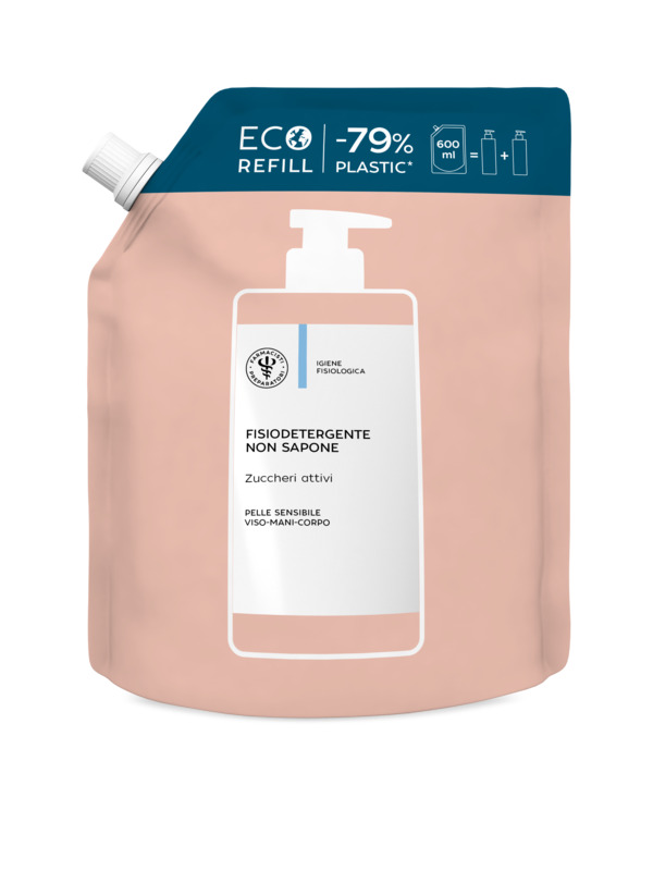 LFP FISIODETERGENTE ECO REFILL 600 ML - Farmapre