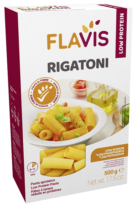 FLAVIS RIGATONI APROTEICI 500 G - Farmapre