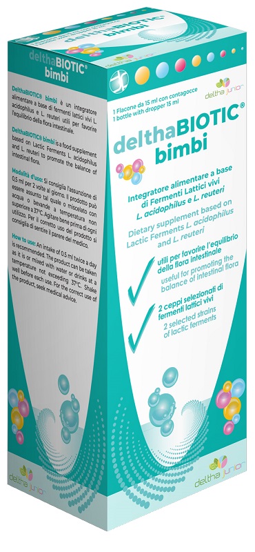DELTHABIOTIC BIMBI GOCCE 15 ML - Farmapre