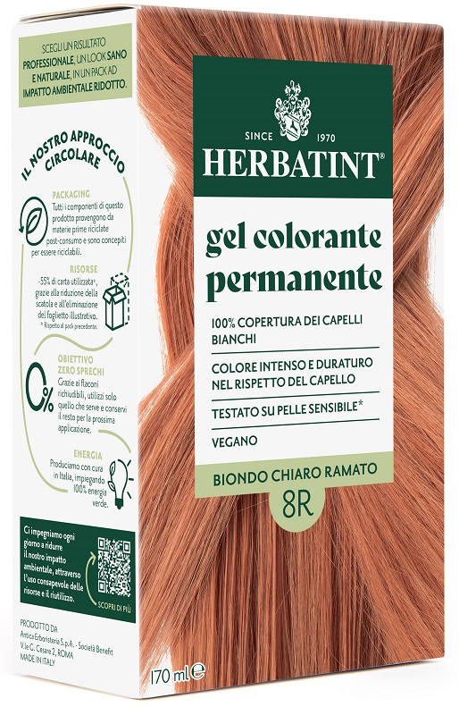 HERBATINT 8R BIONDO CHIARO RAMATO 170 ML - Farmapre