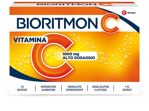 BIORITMON C 1000MG VITAMINA C 10 BUSTINE - Farmapre