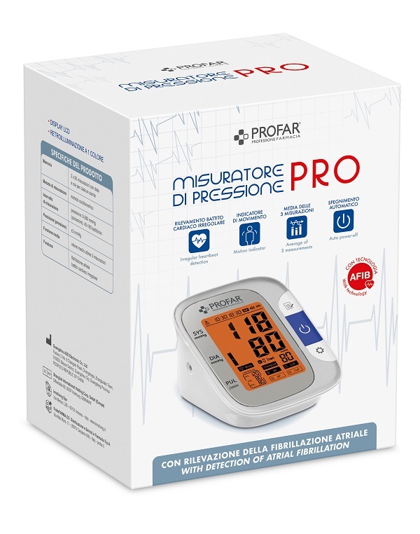 MISURATORE DI PRESSIONE PRO PROFAR - Farmapre