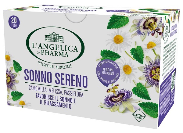 L'ANGELICA TISANA SONNO SERENO 20 FILTRI - Farmapre