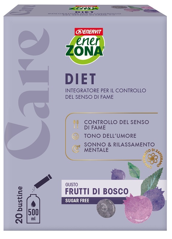 ENERZONA CARE DIET FRUTTI DI BOSCO 20 BUSTINE - Farmapre