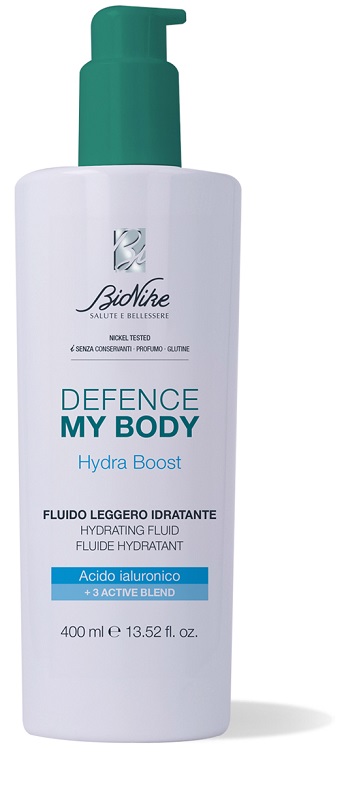 DEFENCE MY BODY HYDRABOOST FLUIDO LEGGERO IDRATANTE 400 ML - Farmapre
