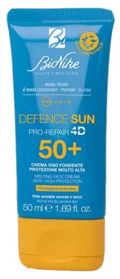 DEFENCE SUN 50+ CREMA VISO FONDENTE 50 ML - Farmapre